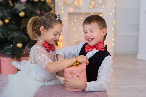 Семейные новогодние фотосессии 2018 (фотостудия 