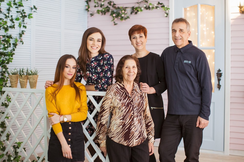Семейная фотосессия на день рождение