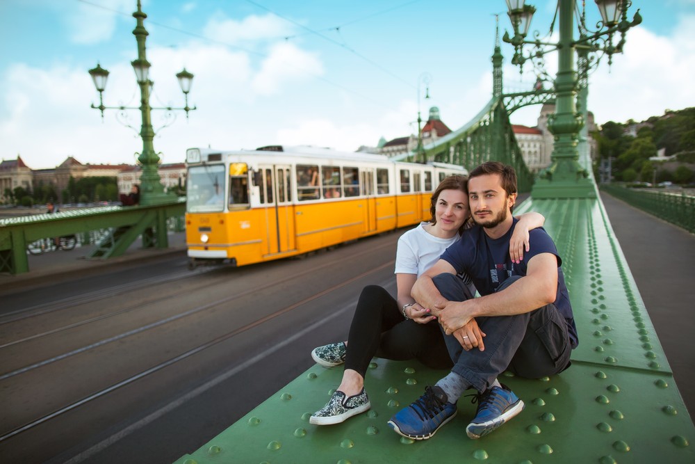 Love story in Budapest