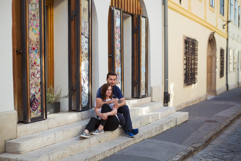 Love story in Budapest