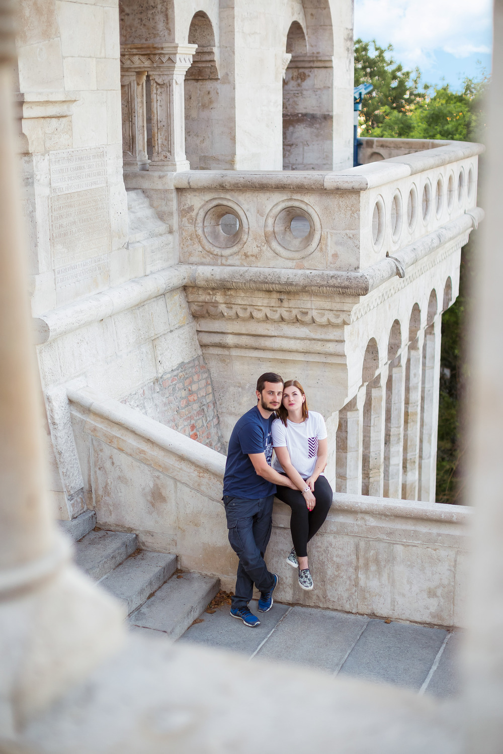 Love story in Budapest