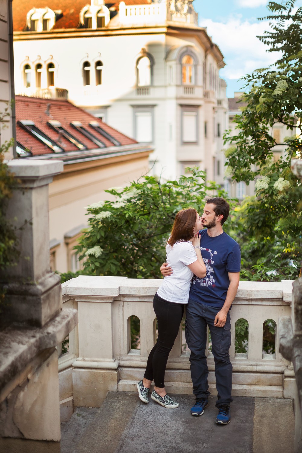 Love story in Budapest