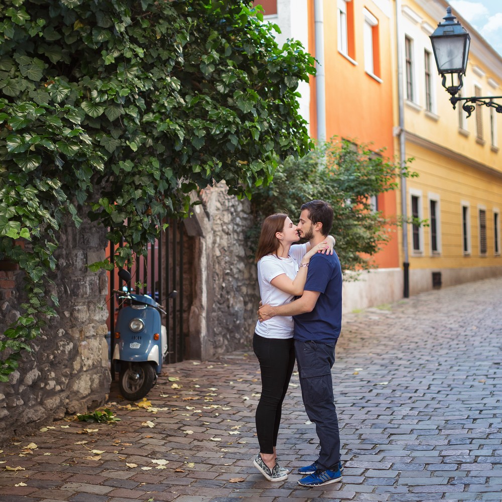 Love story in Budapest