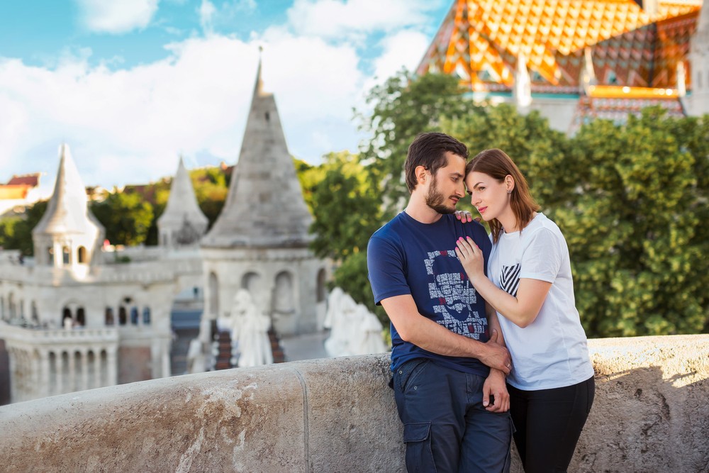 Love story in Budapest
