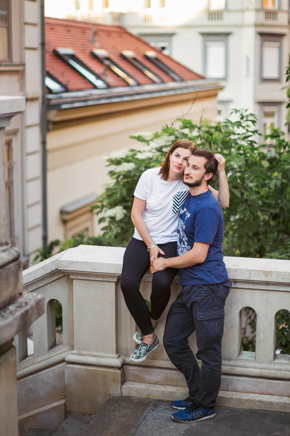 Love story in Budapest