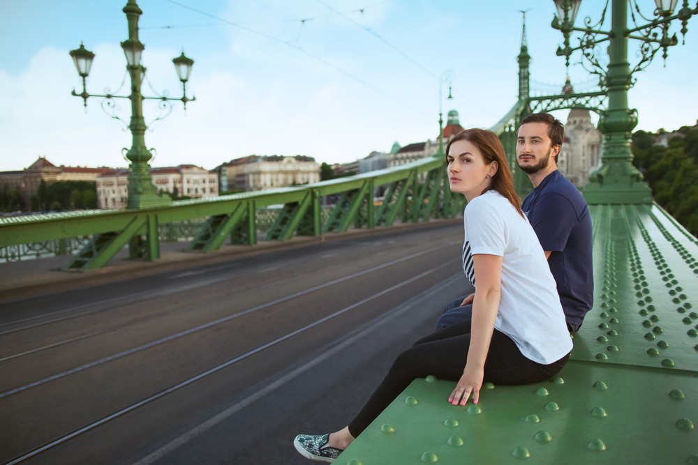 Love story in Budapest