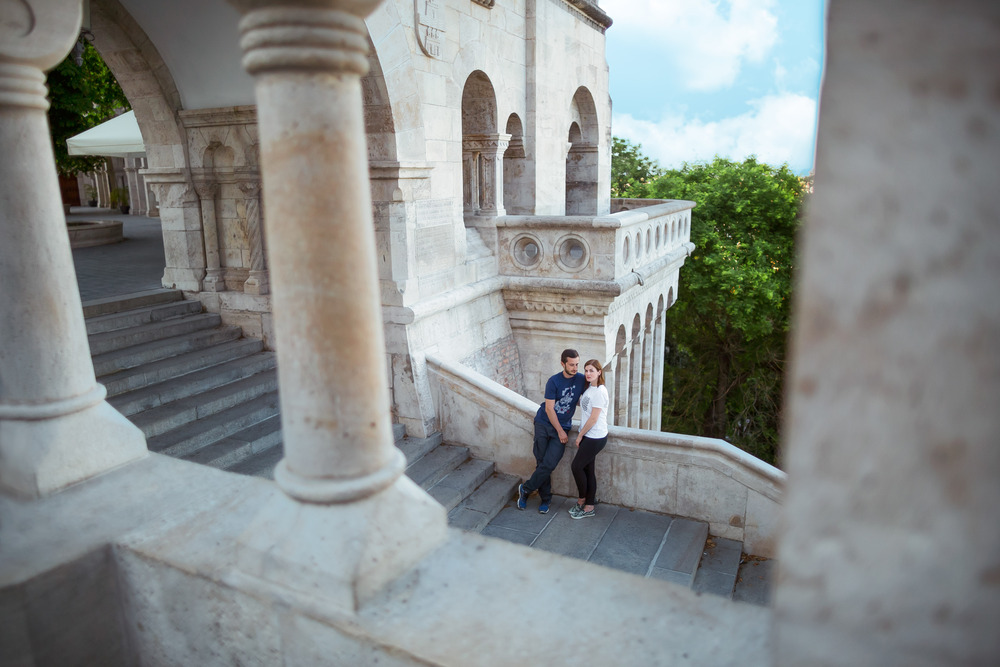 Love story in Budapest