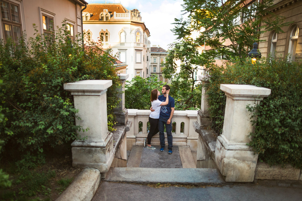 Love story in Budapest