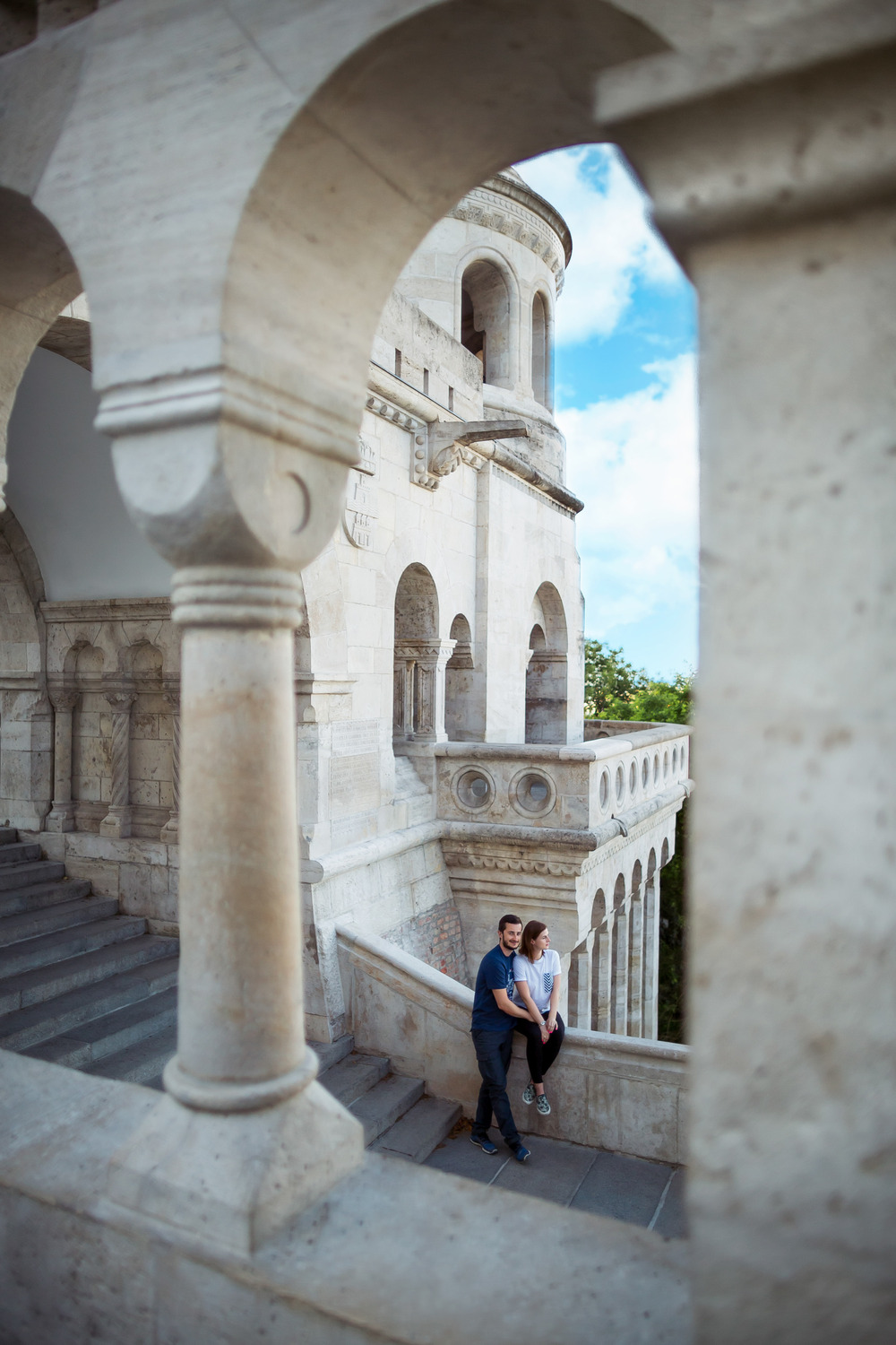 Love story in Budapest