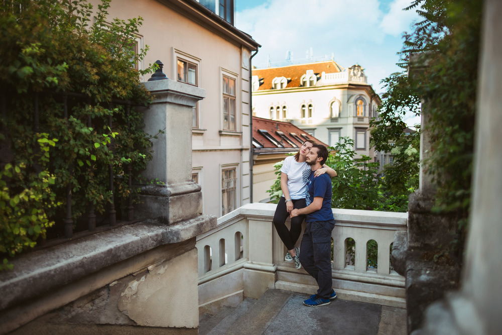 Love story in Budapest