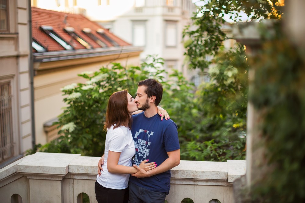 Love story in Budapest