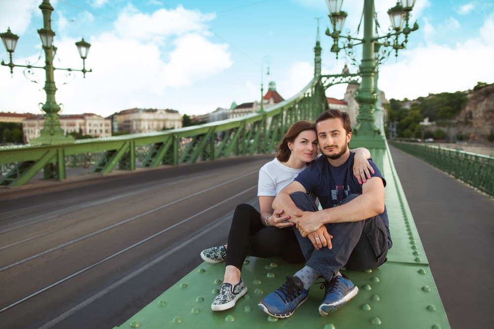 Love story in Budapest