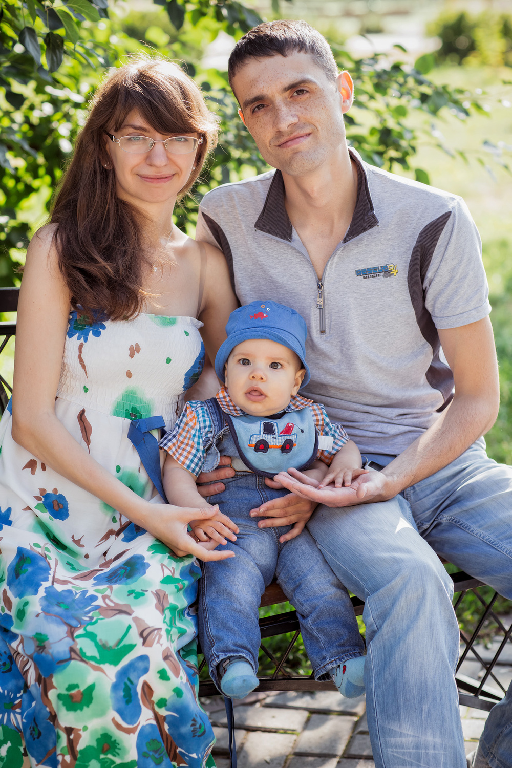 Саша, Полина и Дима