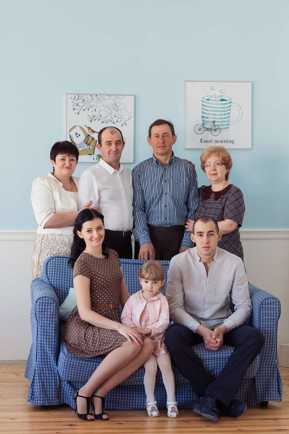 Когда приходят всей семьей
