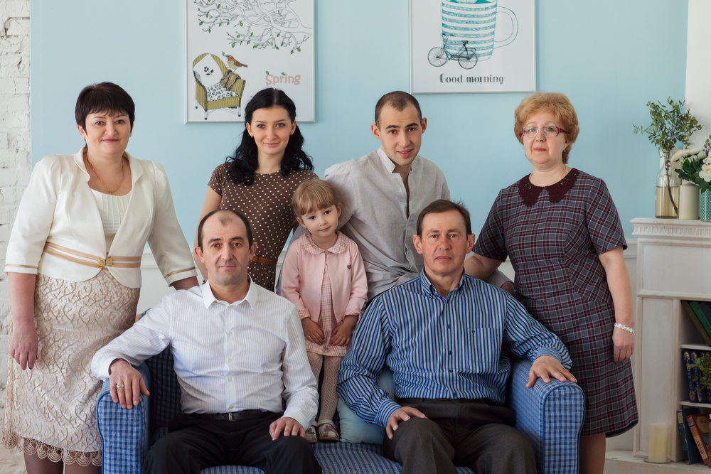 Когда приходят всей семьей