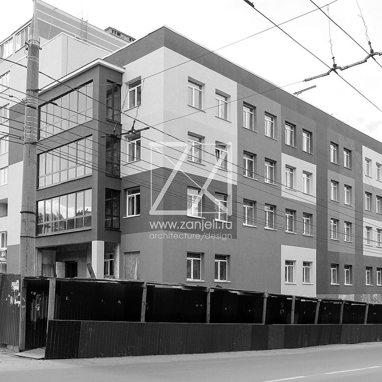 разработка фасадов ГОСТИНИЦЫ/Дизайн и Реализация проекта/2013