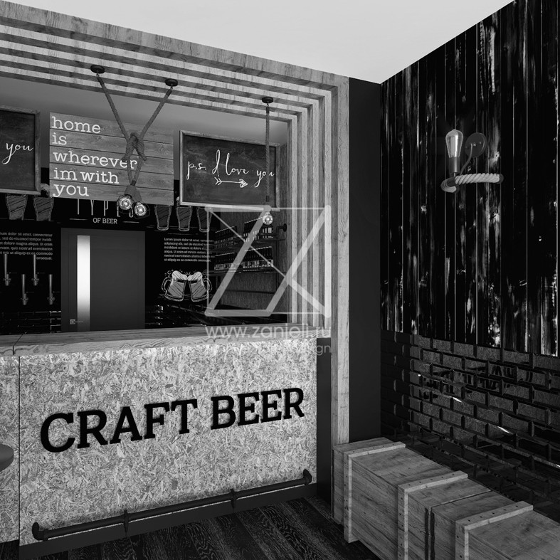 магазин CRAFT BEER/Дизайн-проект/Самара/2017