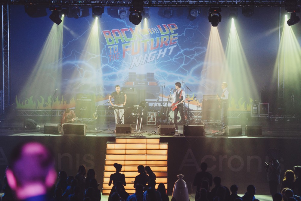 НОВОГОДНЯЯ ВЕЧЕРИНКА ACRONIS BACK UP TO THE FUTURE NIGHT 2016