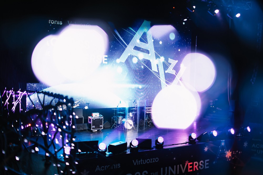 НОВОГОДНЯЯ ВЕЧЕРИНКА ACRONIS & VIRTUOZZO ACROSS THE UNIVERSE 