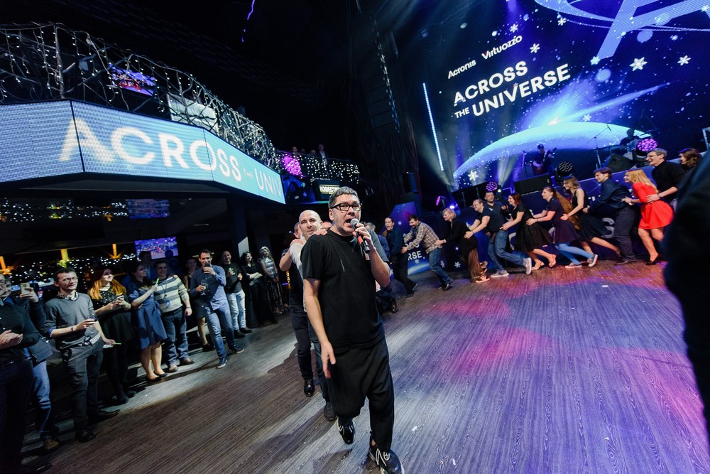 НОВОГОДНЯЯ ВЕЧЕРИНКА ACRONIS & VIRTUOZZO ACROSS THE UNIVERSE 