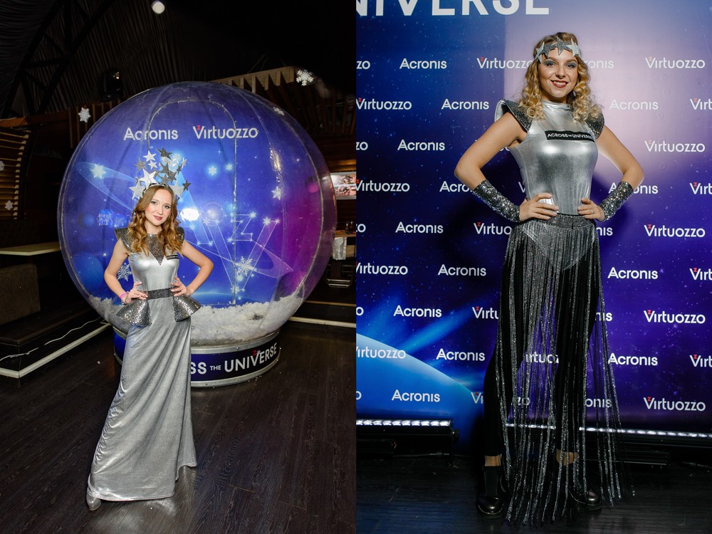 НОВОГОДНЯЯ ВЕЧЕРИНКА ACRONIS & VIRTUOZZO ACROSS THE UNIVERSE 