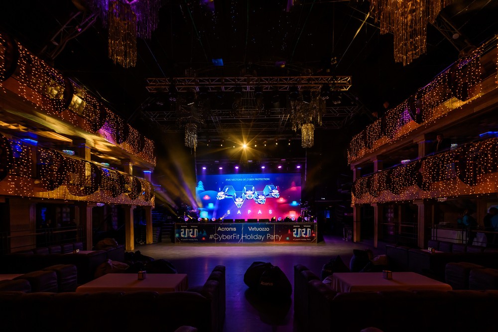 НОВОГОДНЯЯ ВЕЧЕРИНКА ACRONIS & VIRTUOZZO #CyberFitHoliday 