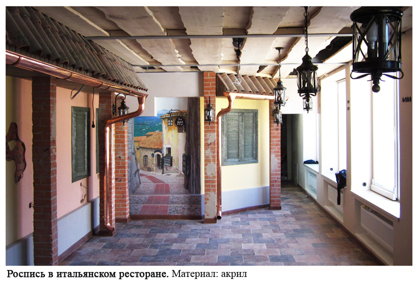 Роспись интерьеров