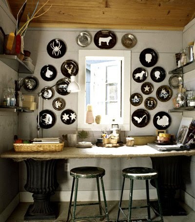 Фарфор в интрьере 