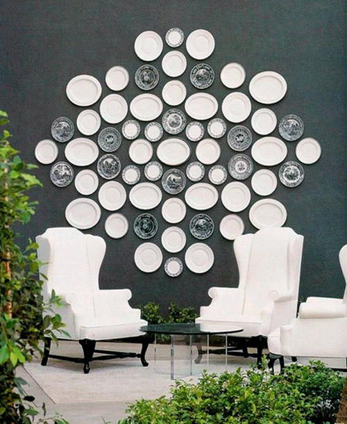 Фарфор в интрьере 