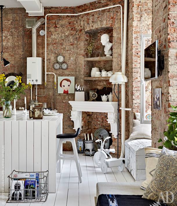 Фарфор в интрьере 