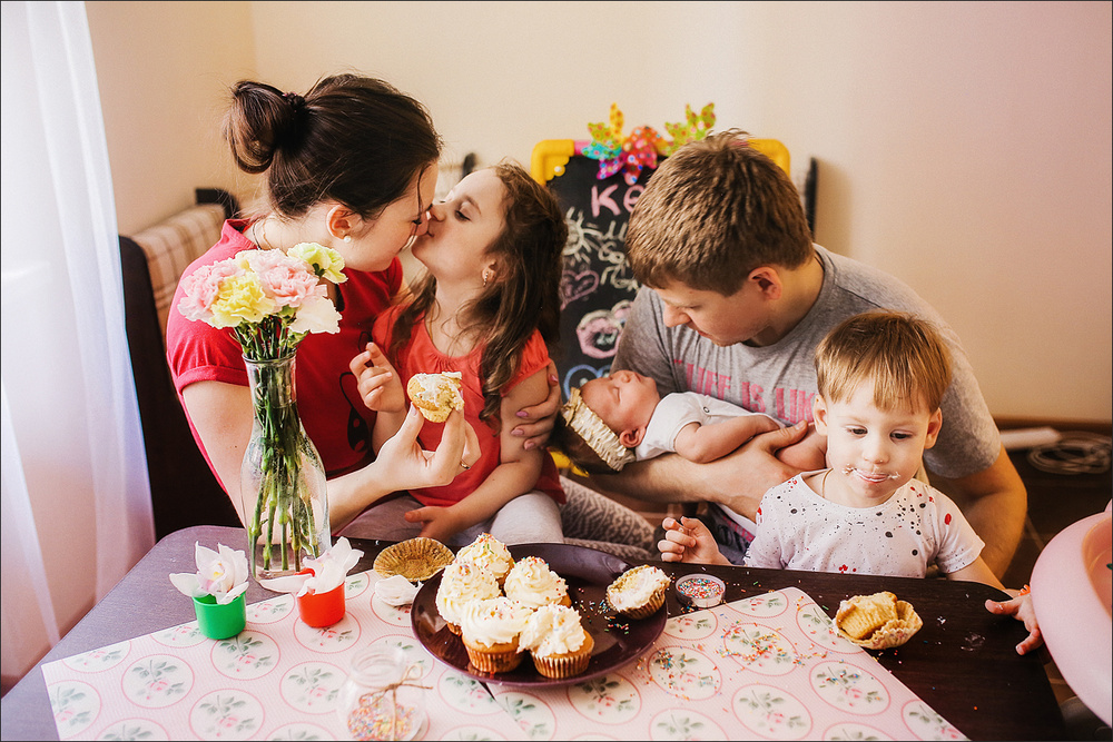 Family - Кексы с сырным кремом