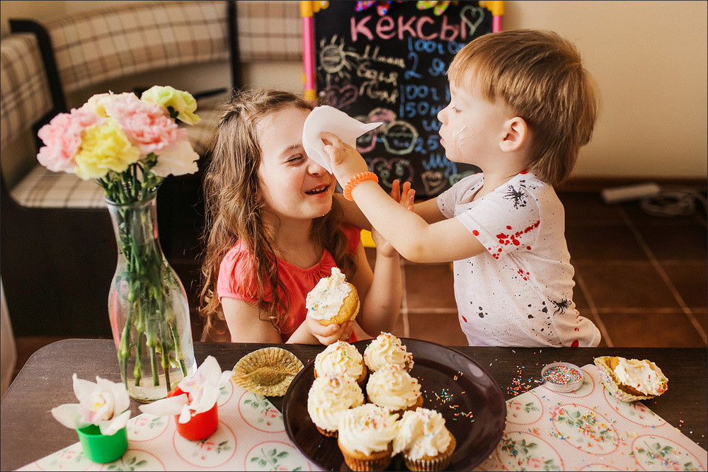Family - Кексы с сырным кремом