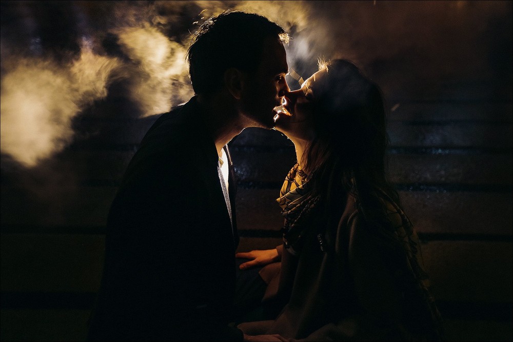 Love Story - Саша, Рома, ночь и дождь.