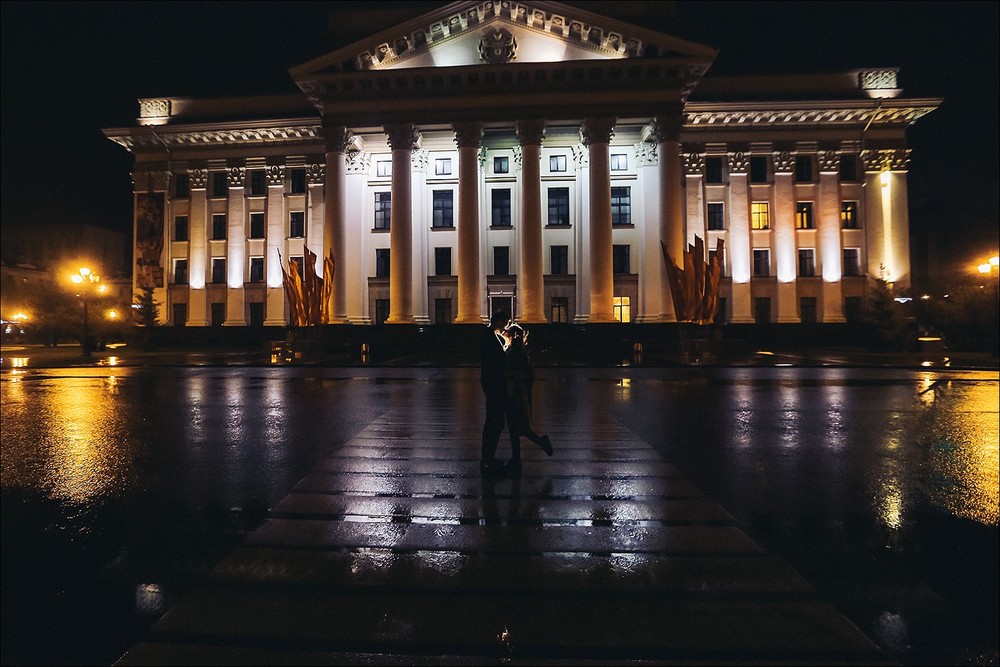 Love Story - Саша, Рома, ночь и дождь.