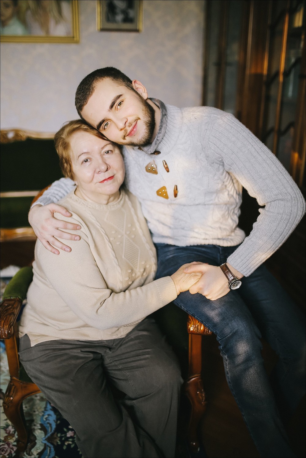 Family - Надежде Федоровне 70. Подарок от внуков.