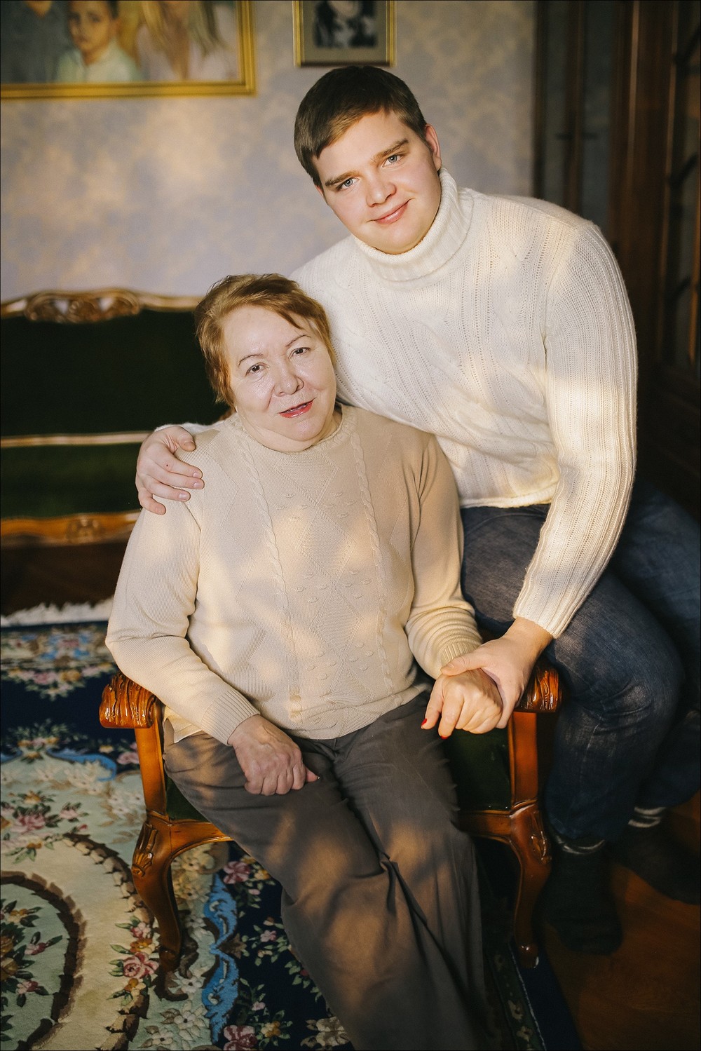 Family - Надежде Федоровне 70. Подарок от внуков.