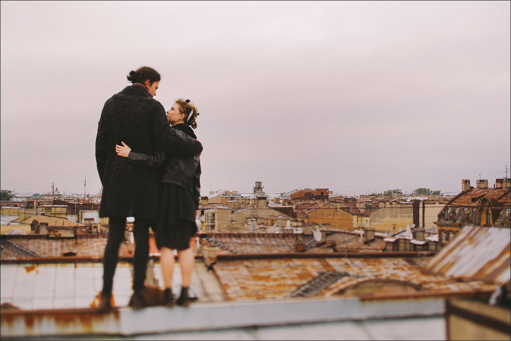 Love Story - Виктор и Анита. Любовь и Питерские крыши