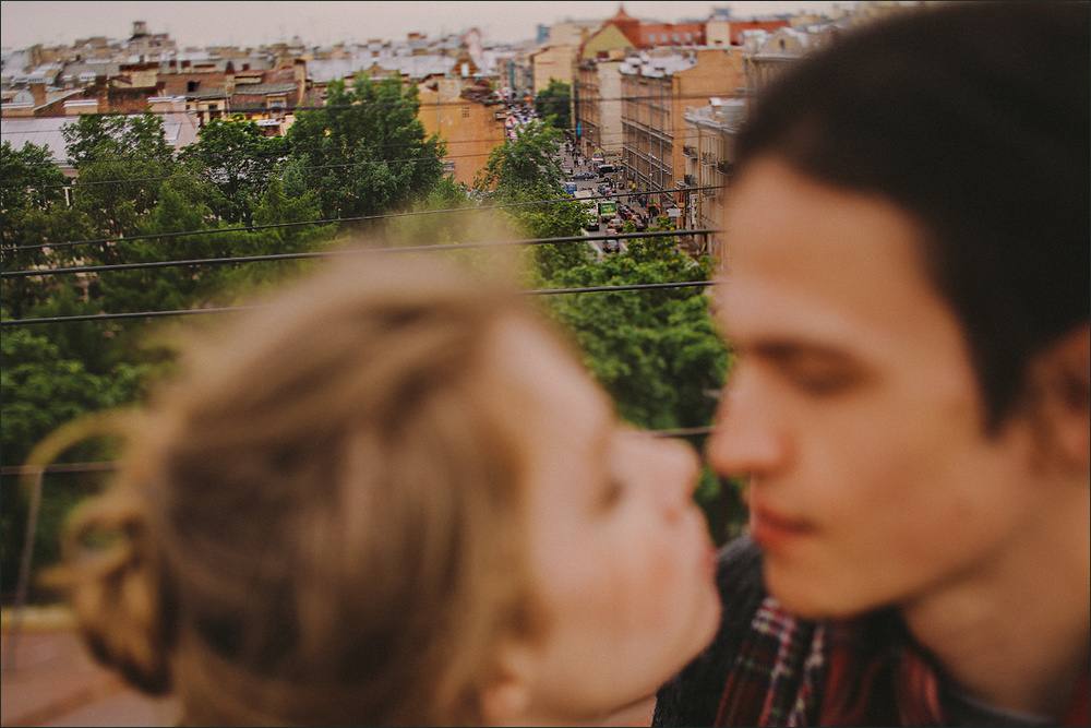 Love Story - Виктор и Анита. Любовь и Питерские крыши