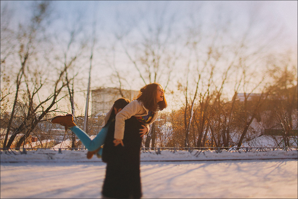 Love Story - Максим и Ксюша, солнечный февраль. г.Тюмень