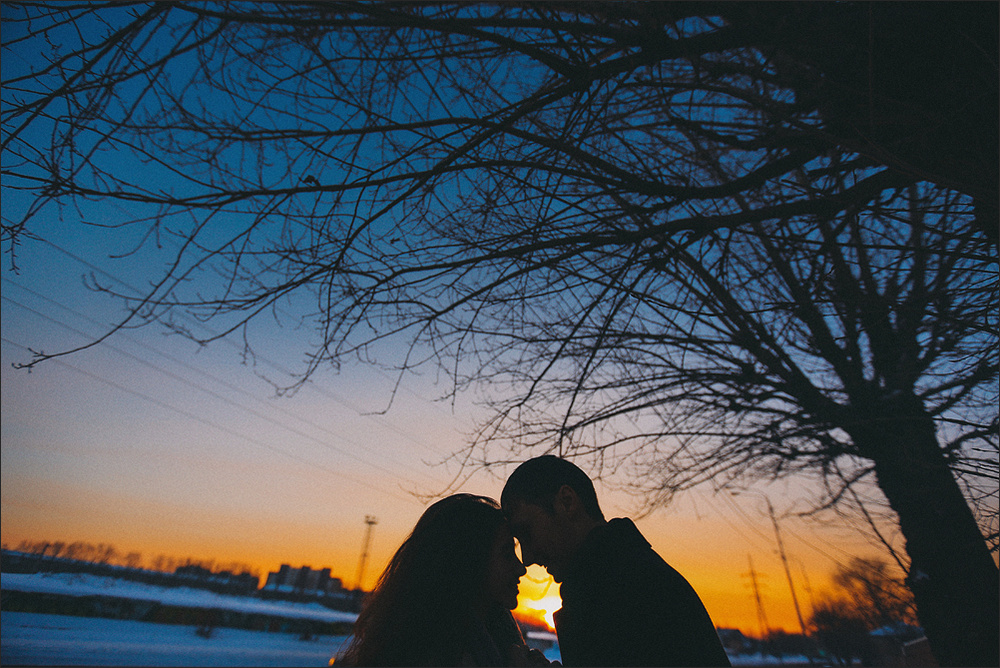Love Story - Максим и Ксюша, солнечный февраль. г.Тюмень