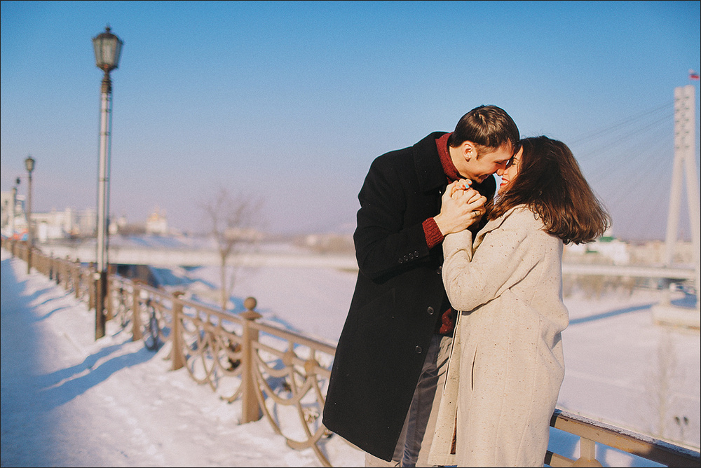 Love Story - Максим и Ксюша, солнечный февраль. г.Тюмень