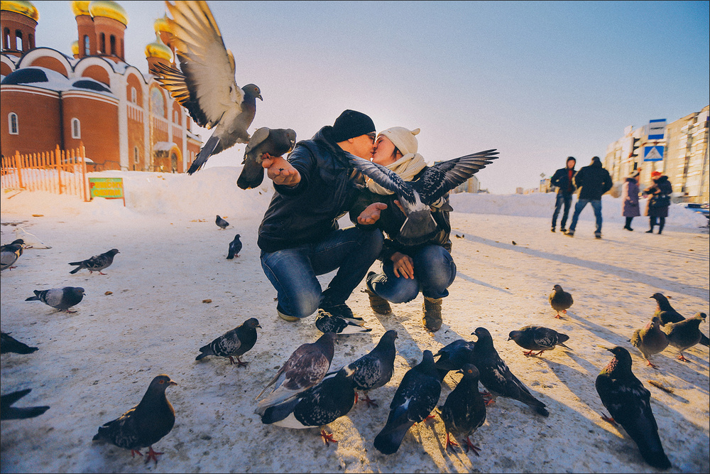 Love Story - Оксана и Эдик. Весна, ремонт и голуби